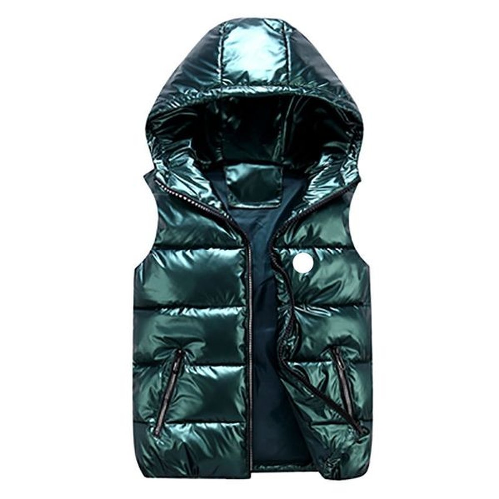 Monclrr Vest Designer Mens Monclets Vest Gilet Luxury Down Monclepuffer Veste Moncleare Gillet Womens Feather Filled Material Coat Graphite