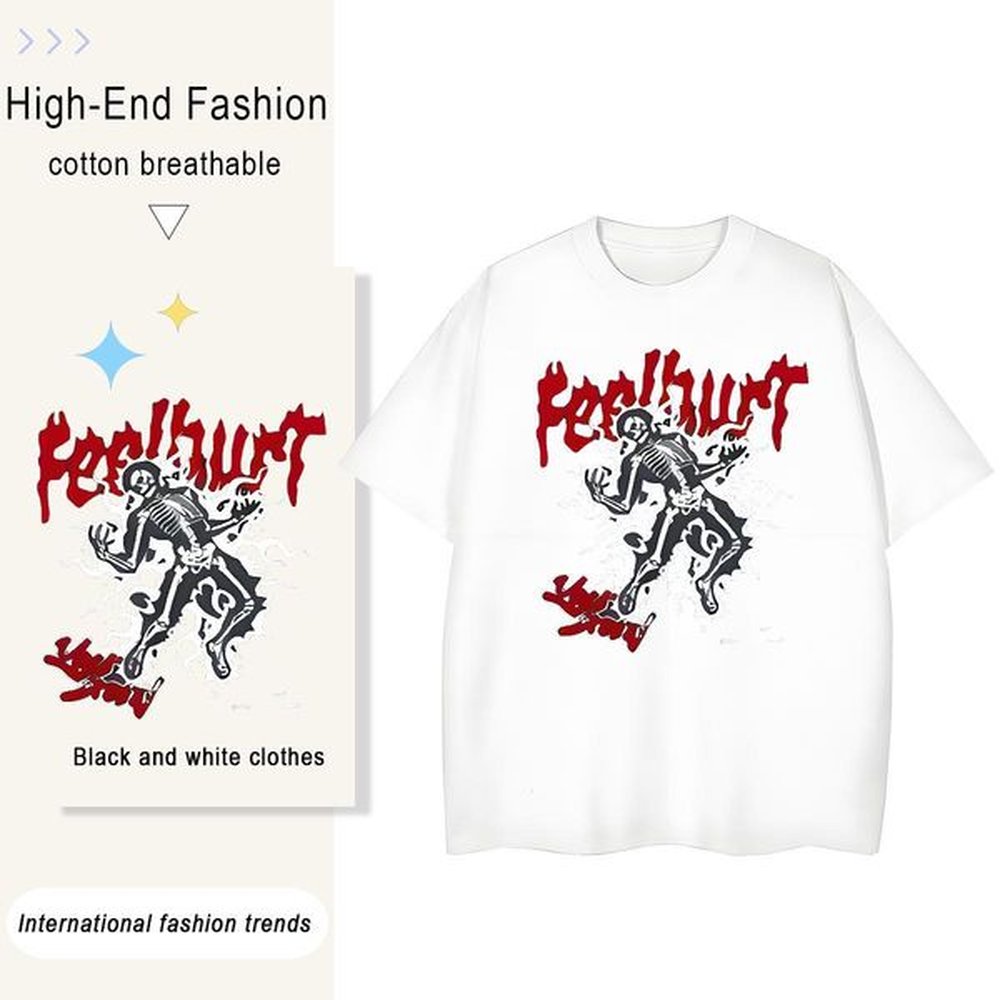 new arrival t shirt g cotton breathable soft outdoor skull