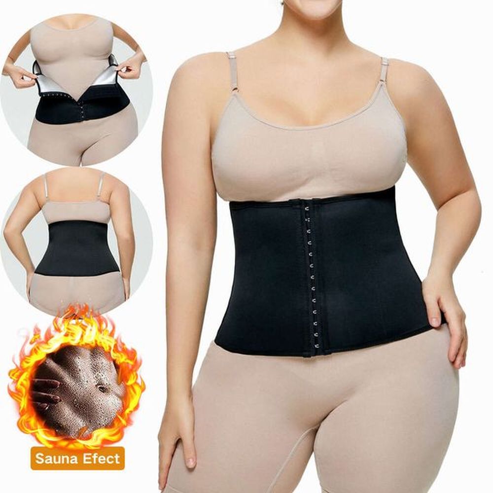 new breasted with reinforced abdominal belt for fiess sports reducing