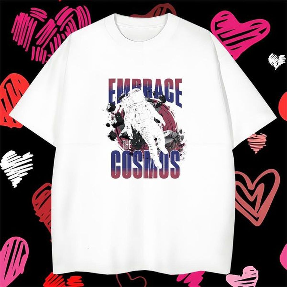 New Designer Men Clothes T-Shirt 100% Cotton 230g Hip Hop Street universe Short Sleeve Soft T-Shirts for Men Popular Customized Print Tops S