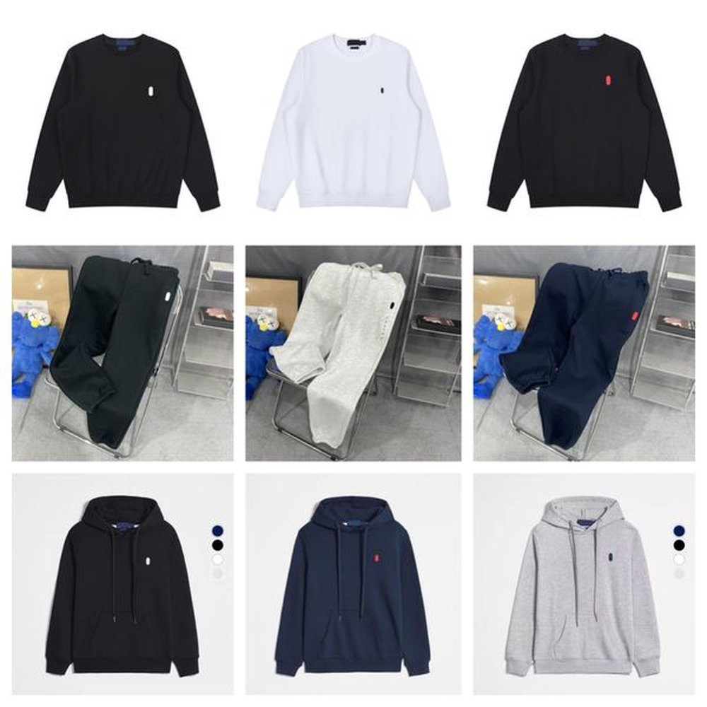 new designer Men's woman Sweaters Tracksuit Zipper Polo Hoodie Men Sweater Busin Casual Jogger Tracksuits Tops Polo Set Casual Half Zip