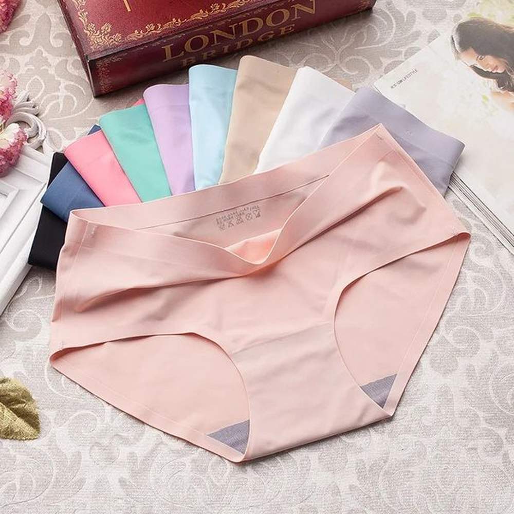 new designer sexy womens ice silk seamless underwear for girls