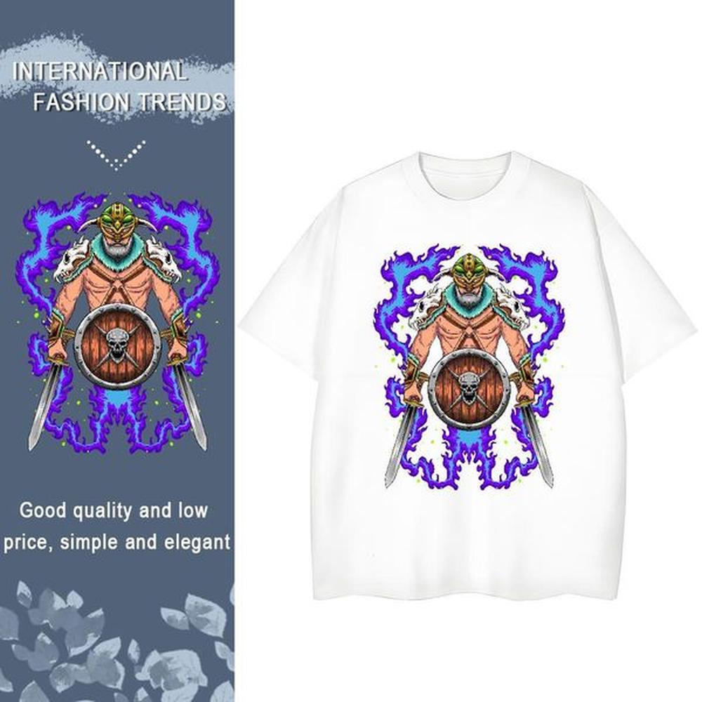 2024 New ET Tshirt for Man Woman 230g 100% Cotton T-Shirts for Men Custom Print Oversized Casual Daily Wear Round Neck Short Sleeve Free Shi