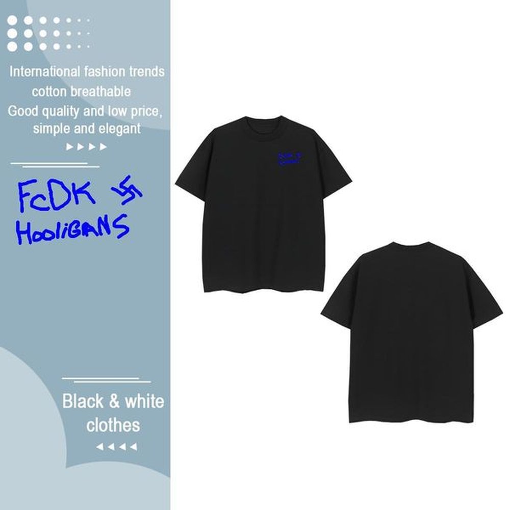 2024 New High Street Hip Hop Mens Tshirts letter Pure Cotton 100% Cotton 230g T-Shirts for Men Designer DIY Logo Oversized Wear