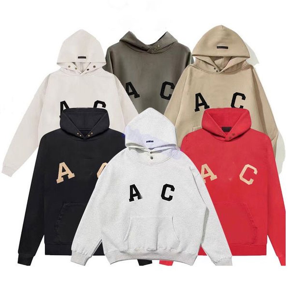 New hoodie Designer sweatshirt mens hoodie pants sweatpants women Letter Printed Design Long Sleeve Round Loose Sweater white gray cotton st
