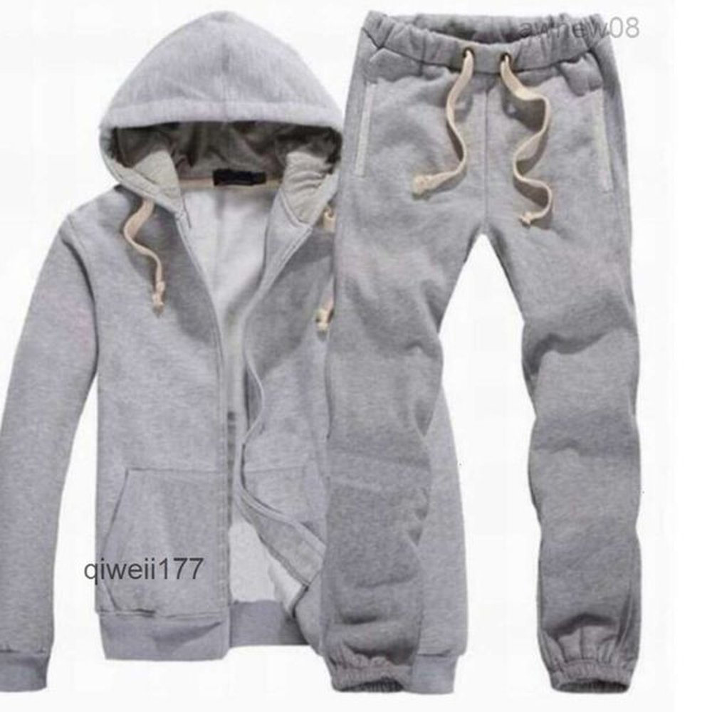 New Men polo Tracksuit Winter Hood Jacket Pants Sweatshirts 2 Piece Set Hoodies Sporting Suit Sports Coat Sportswear 23ss Fashion movement4