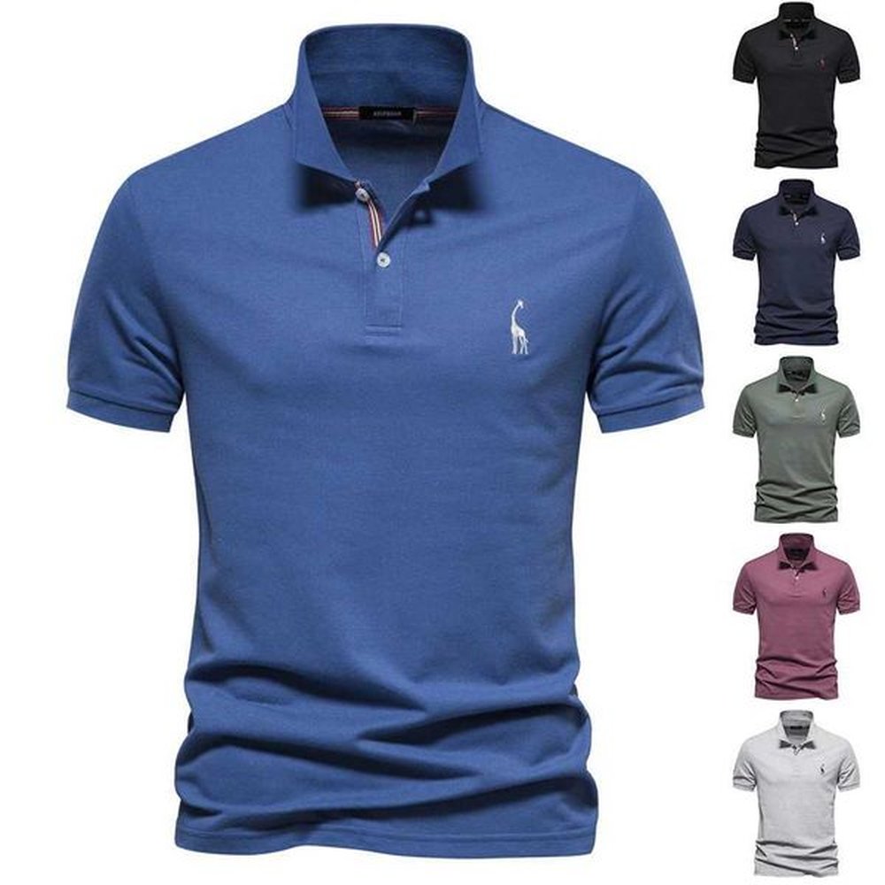 New Mens Polo Shirts Cotton Polo Shirts for Men Short Sleeve High Quantity Solid Polo Men New Summer ClothingX241028