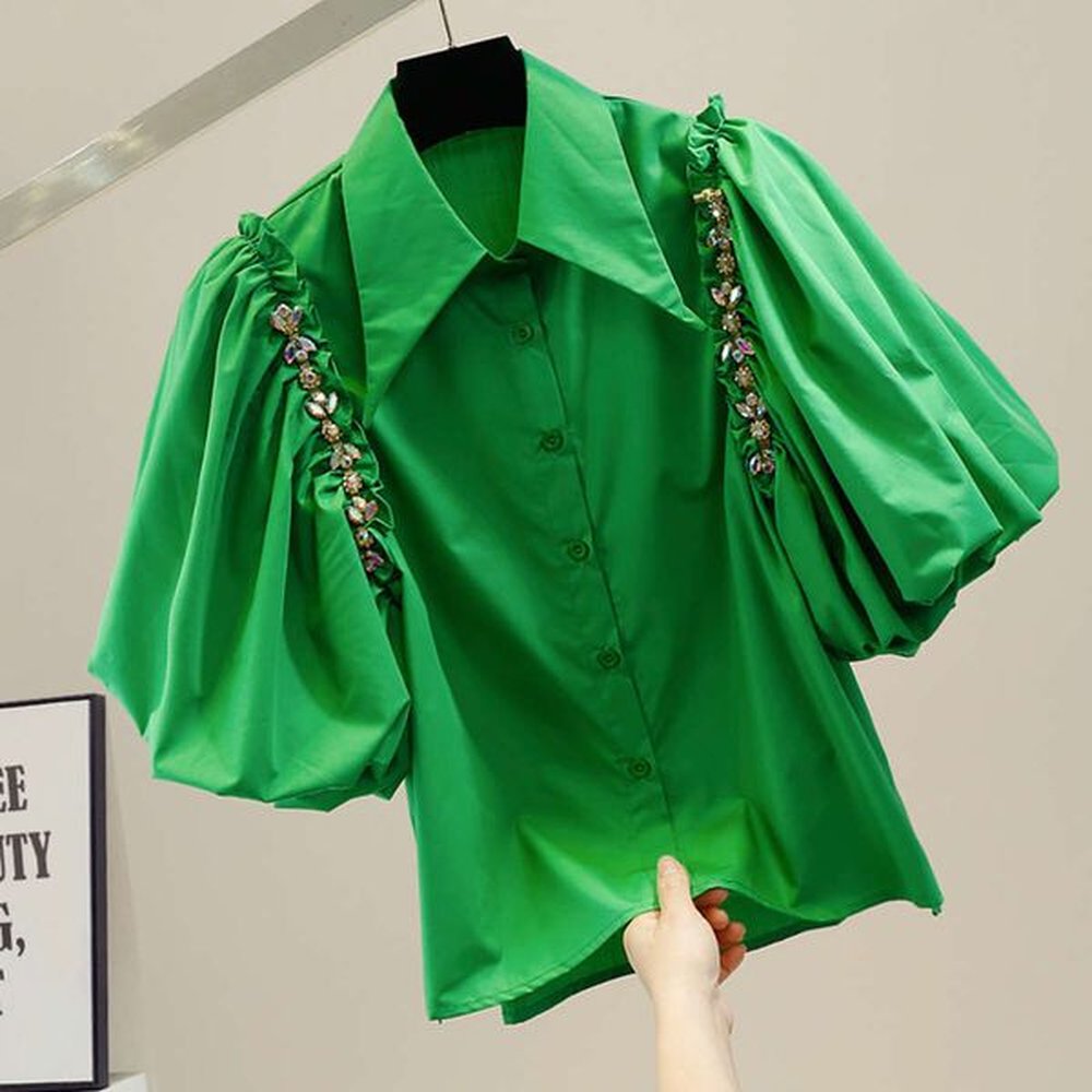 new merchandise best saller loose versatile half sleeve female casual