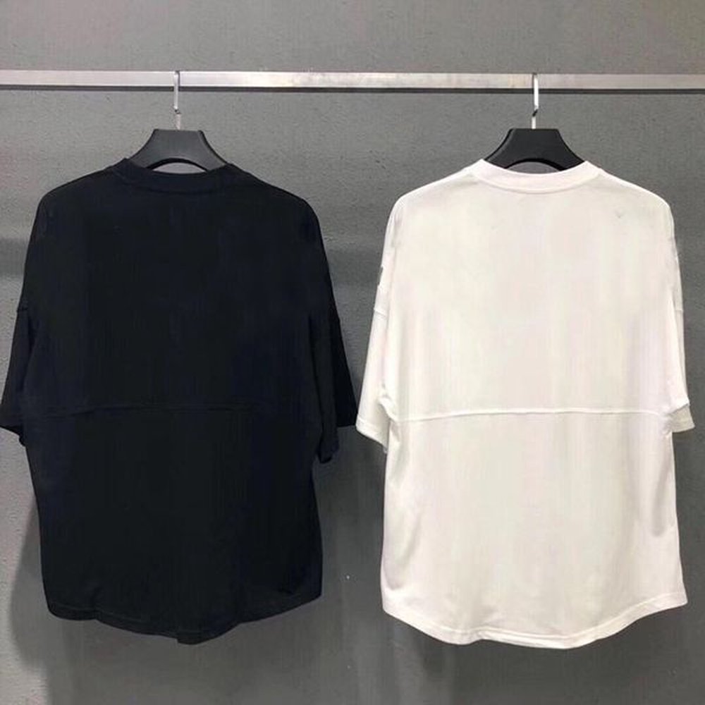 new oversize letter print casual men women t shirts quality summer style bat shirt tshirts size sxl
