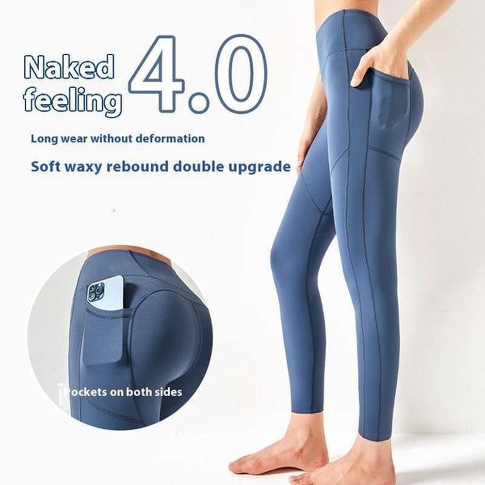 new pants for women waist hip lifting quick drying peach