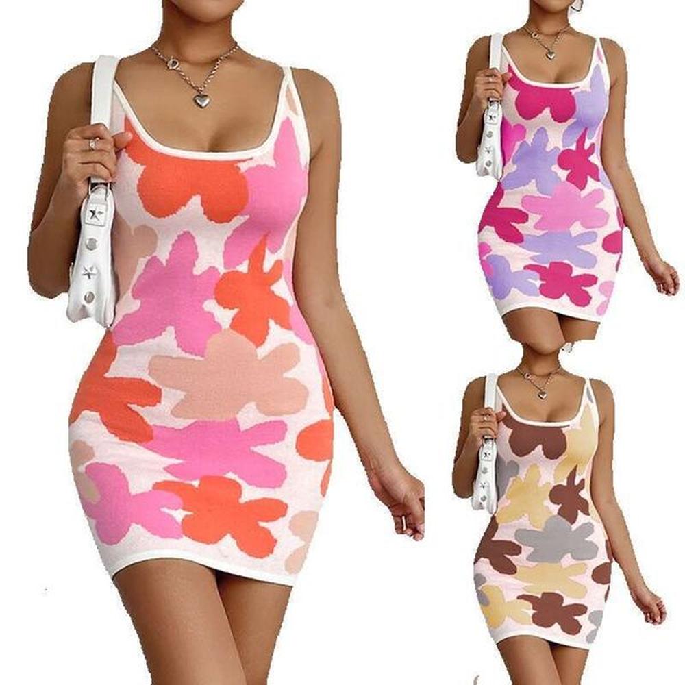 new sexy tight fitting vest jacquard uneck sleeveless skirt medium