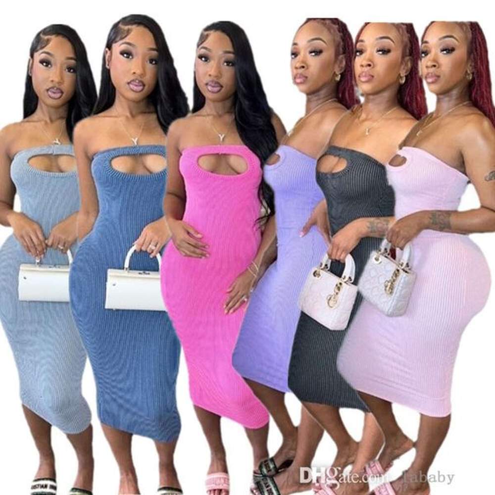 new summer dress womens fashion sexy slim fit hollow