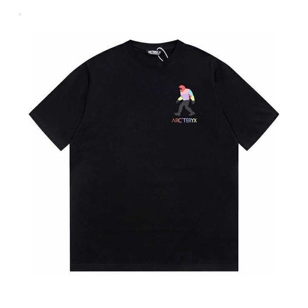 New t Shirt Simple Letter Loose Short Sleeved White Black Green T-shirt Dx 02846ny