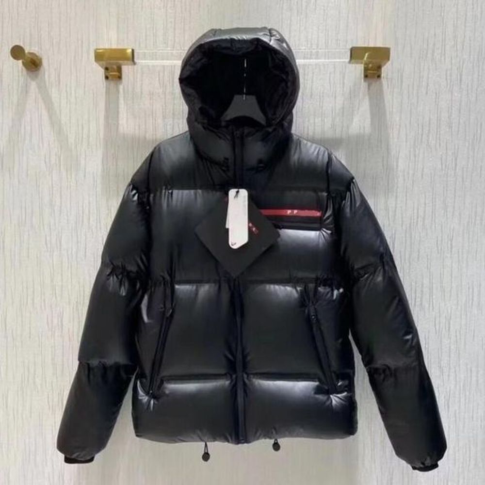 New Winter men's white duck down parkas high cotton padded hooded jacket man snow warm designer Down coat Thick bread boys jackets wome