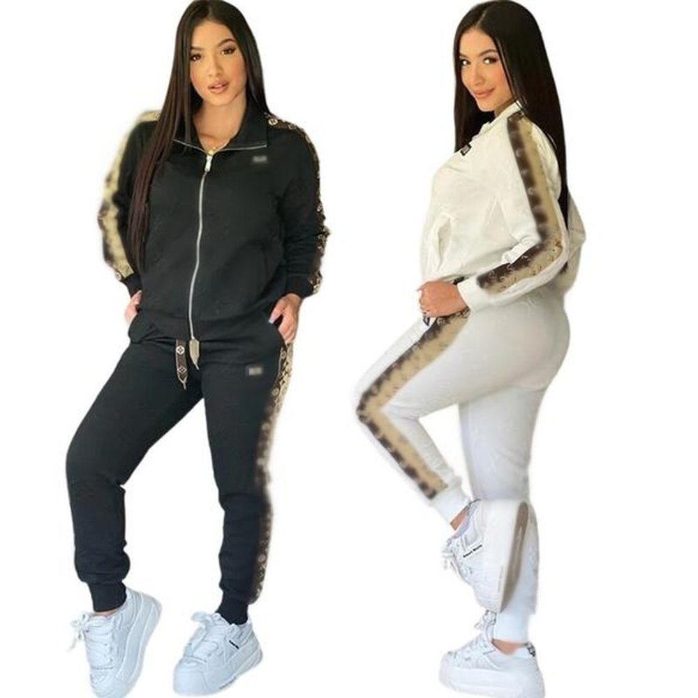 new womens tracksuits piece set casual fashion luxury brand