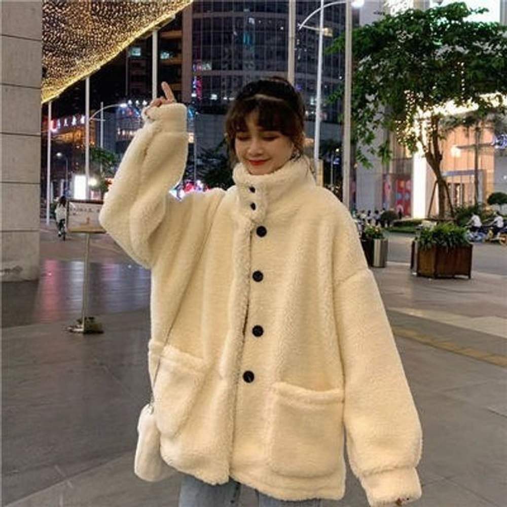 new wool coat for women s autumn winter versatile student