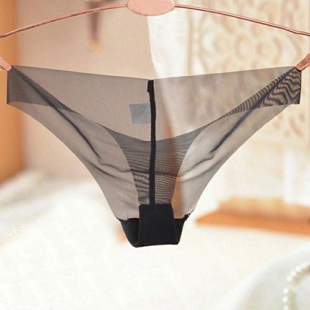newest sexy panties women underwear super transparent seamless thong woman