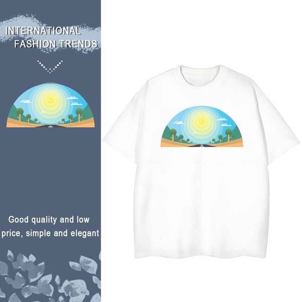 nice lady t shirt cotton g sky daily wear