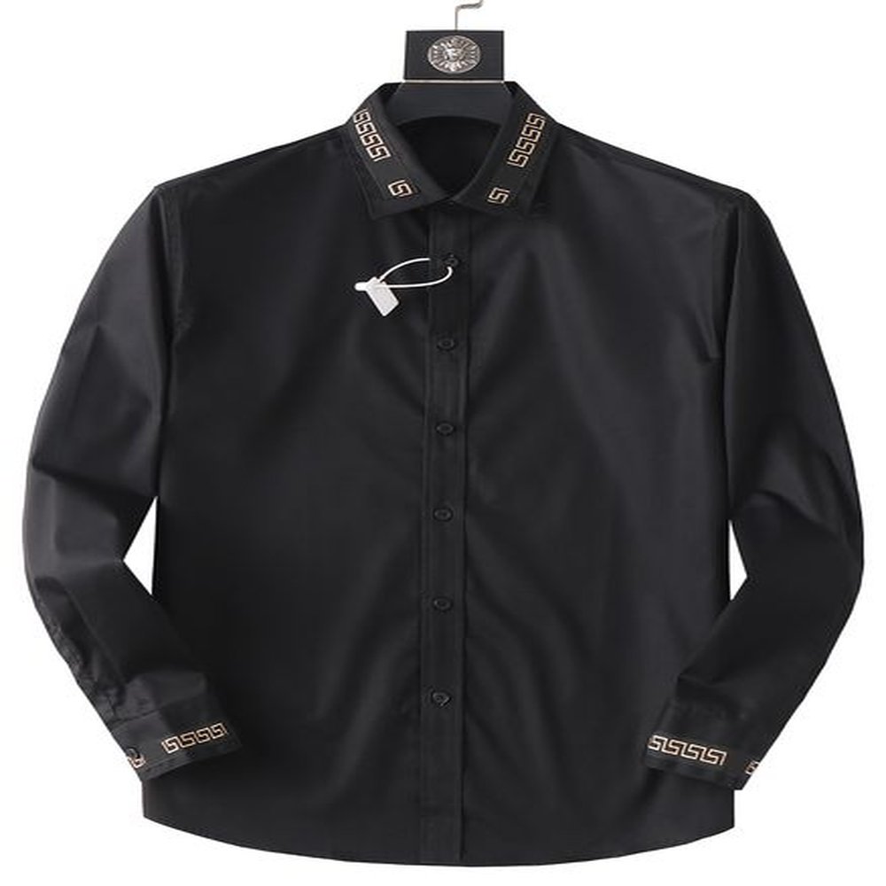 NIGRITY 23 designer spring men's fashion classic comfort casual long sleeve business shirt men's formal shirt size M-XXXL