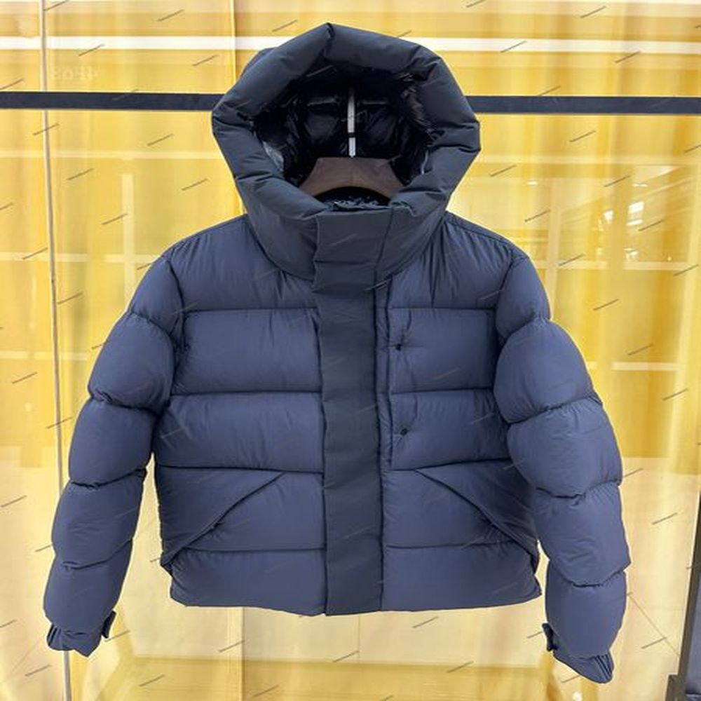 ns Winter Down Jacket Parkas Salzman Luxury Man Hooded Puffer cropped puffer jacket Autumn and Winter New Hooded Collar Down Jacket S251162
