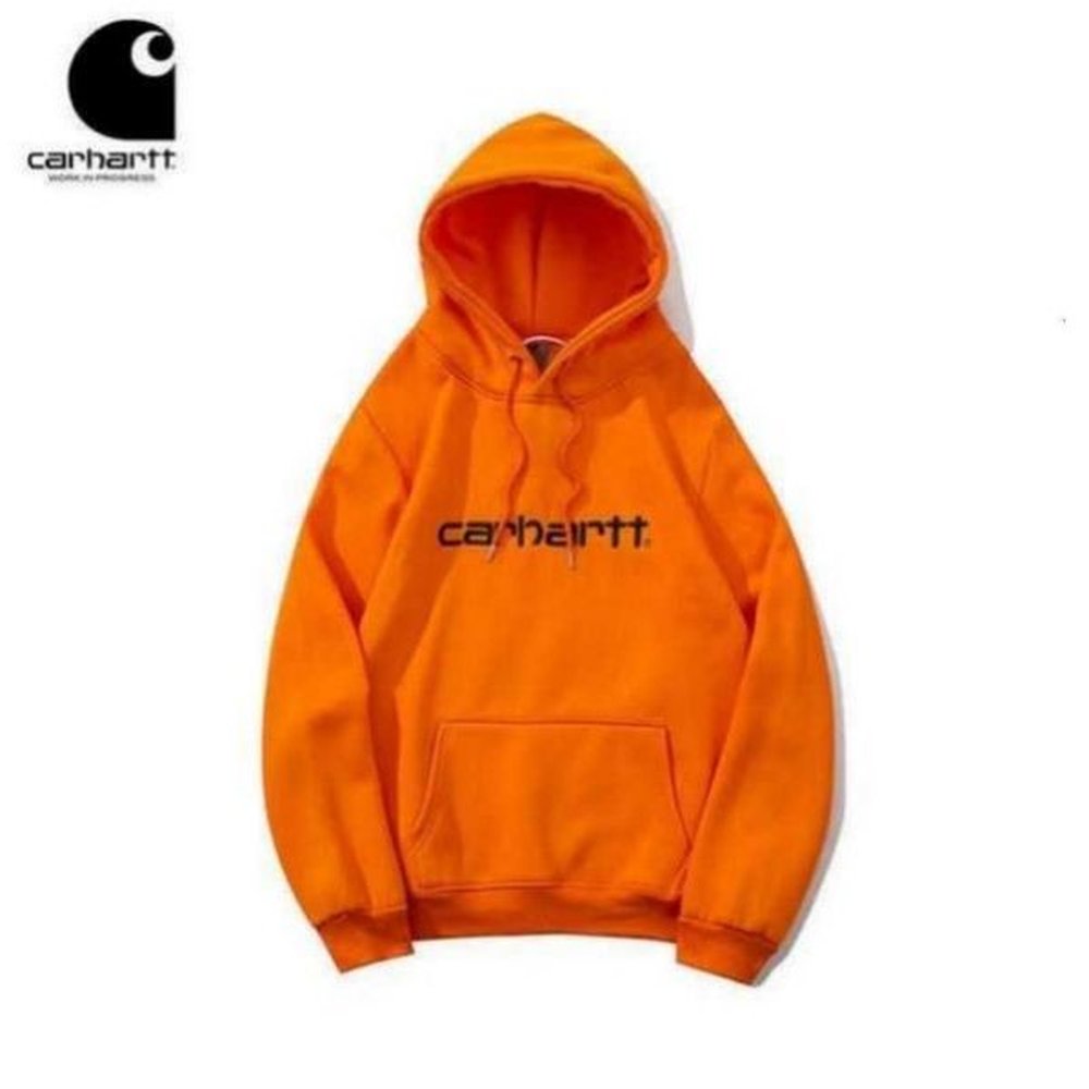 Nzij 2023 New Men's Hoodies Sweatshirt North America Brand Carhart Classic Letter Embroidery and Women's Loose Hooded and Plush yc
