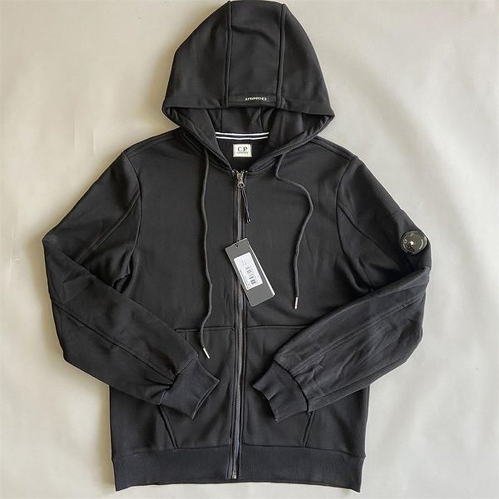 One Lens glasses Removable hoodies Men's outdoor CP jumpers with moblie badge sports cardigan with zipper hooded jackets M-2XL