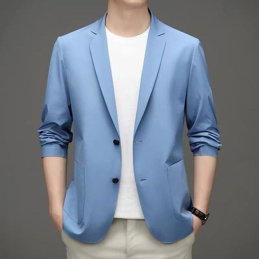 Oo1255-Men's suit, loose fit in plus size, suitable for various occasions