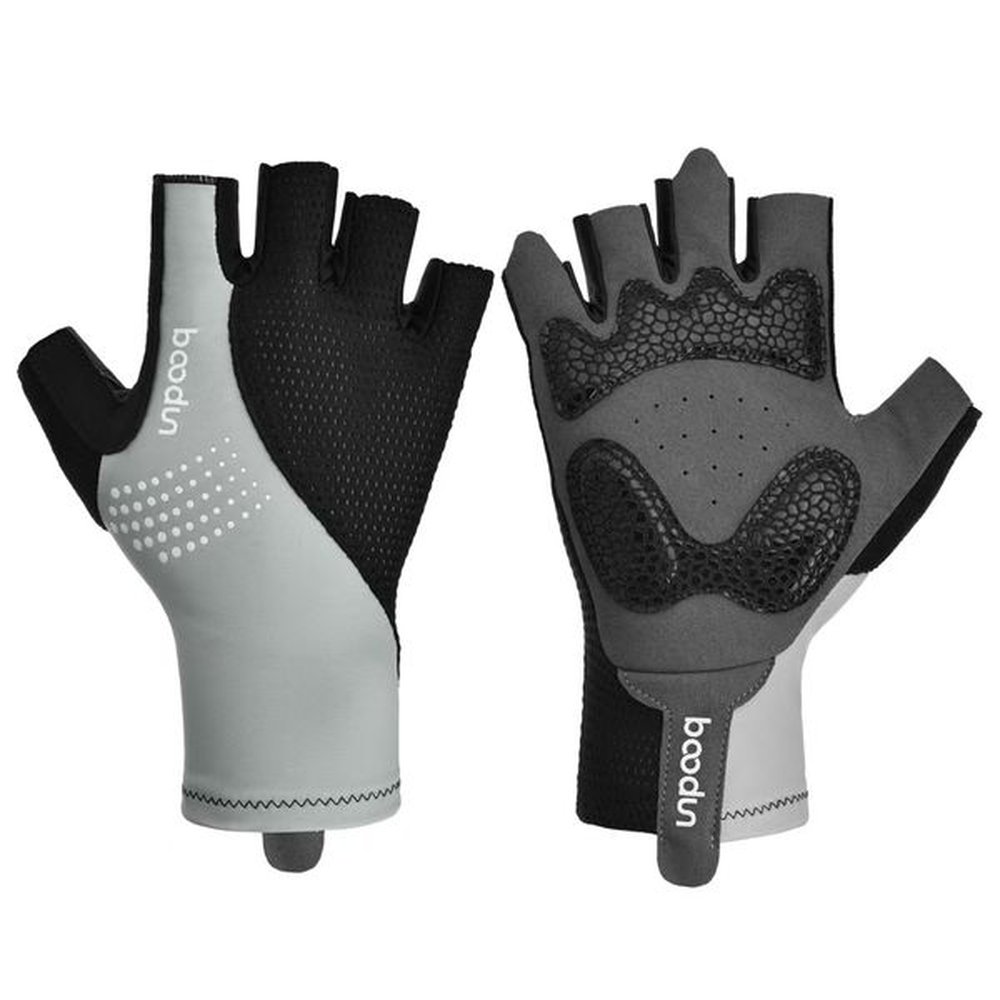 outdoor road cycling gloves silicone splicing transfer cycling gloves