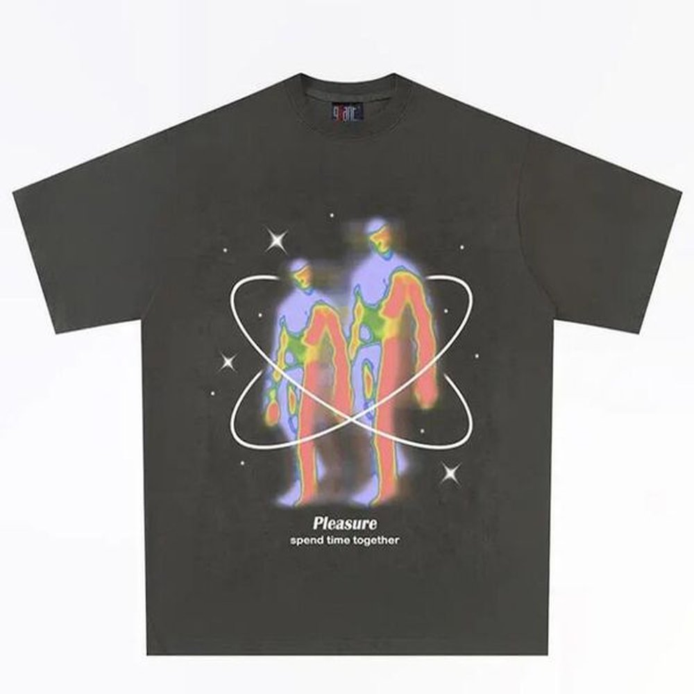 oversized classical designer t shirt summer Pleasure spend time together men tshirt Alien women tee mens clothes
