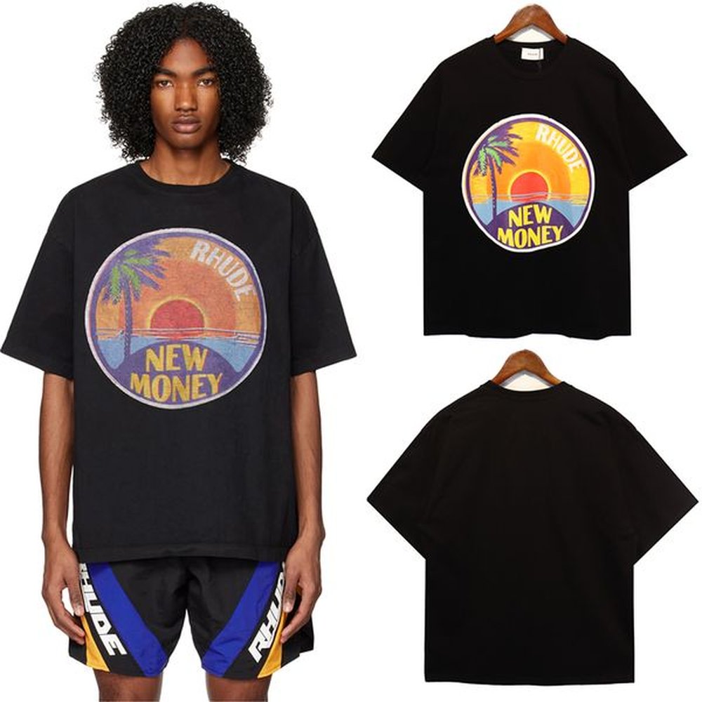 Oversized Tees T Shirts Mens Cotton T-Shirts Short Sleeve Tee Printed Tshirts 23FW