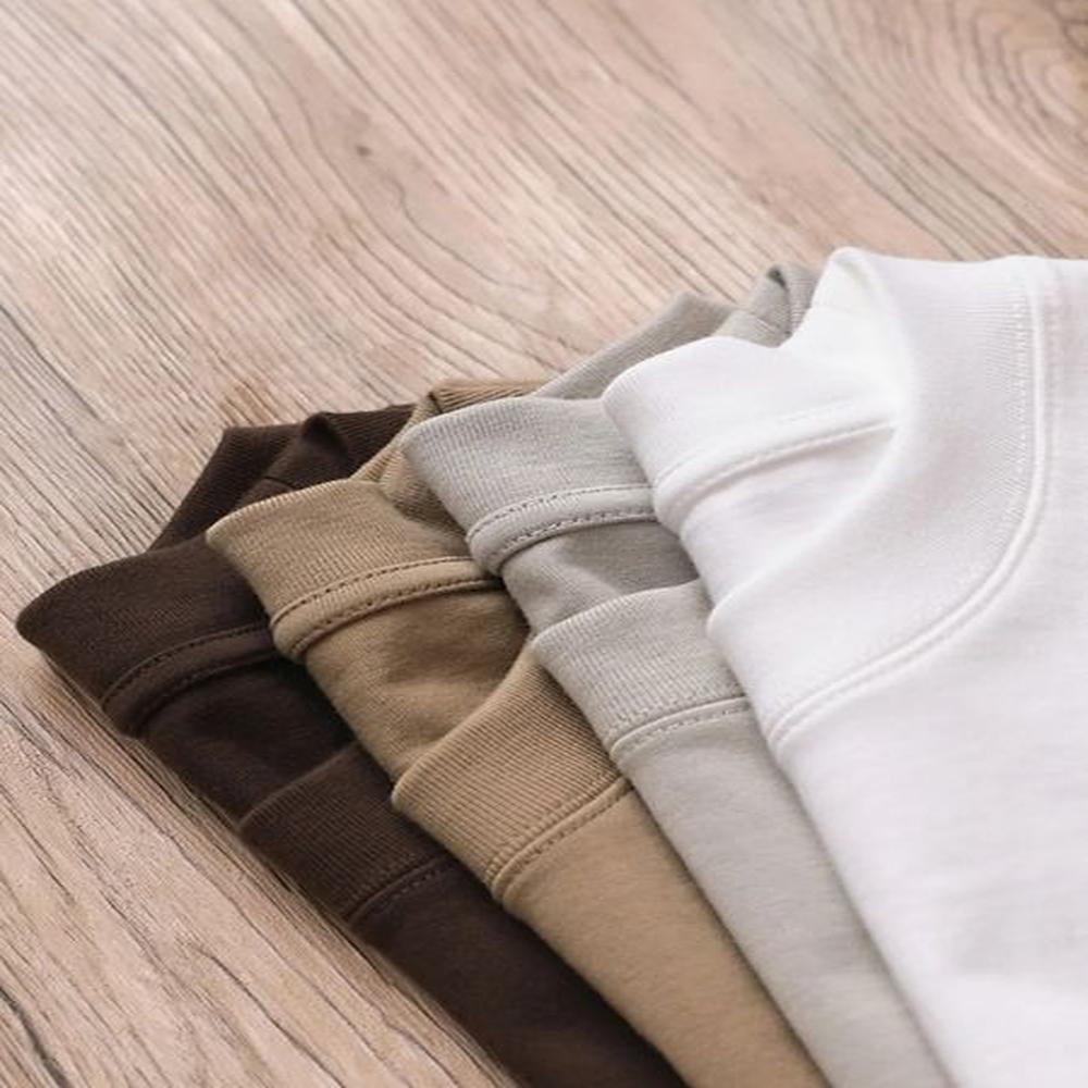 11.29oz 320Grams Heavy Cotton Weight Oversized Loose Men T-shirt Solid Color Drop Shoulder Short Sleeve High Quality 250208