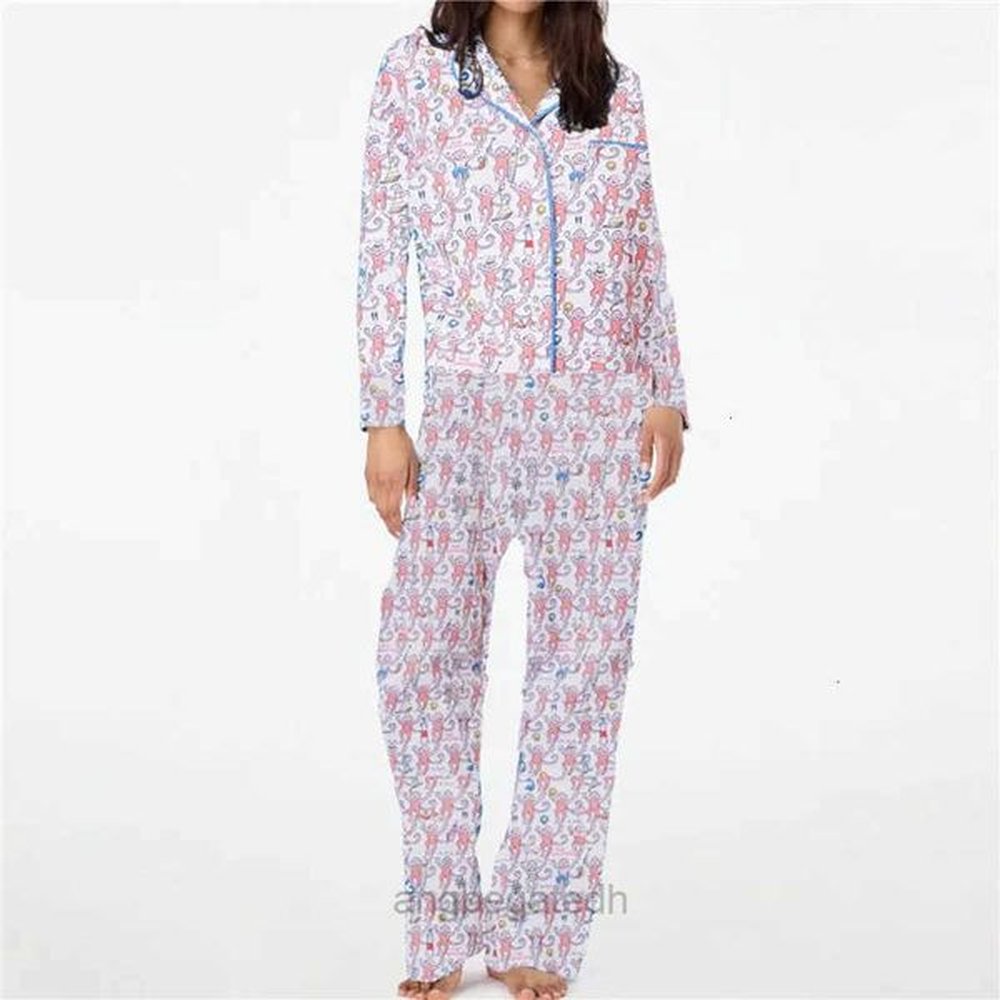 pajamas roller rabbit monkey preppy pjs cute pj pants sets