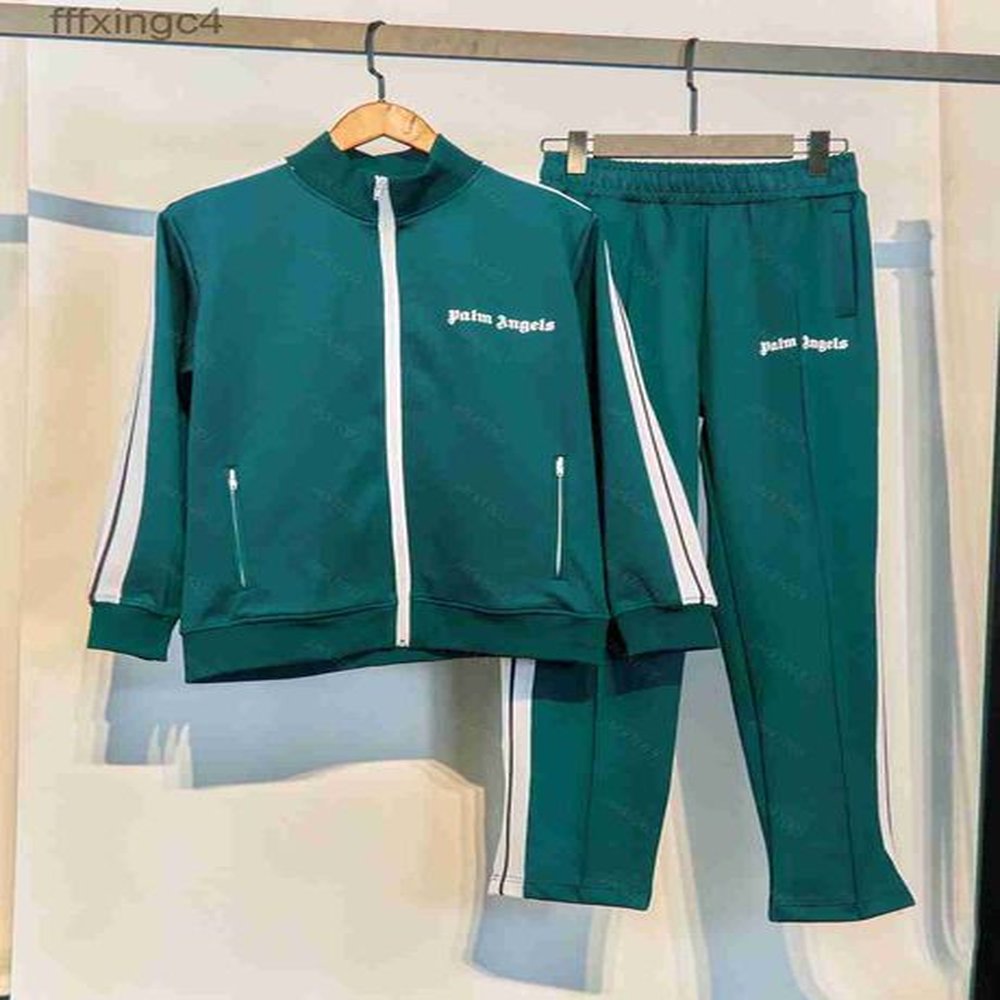 Palms Angels Tracksuits 22ss Letters Men and Women Cotton Long Sleeve Pants Sports Jacket Set Men's Women's Casual Suits 60014109