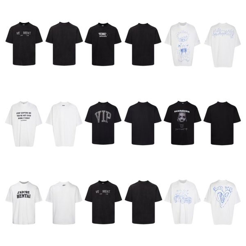 Paris Designer clothing New men's and women's designer t shirts Fashion letter T-shirts High quality, a variety of the latest styl