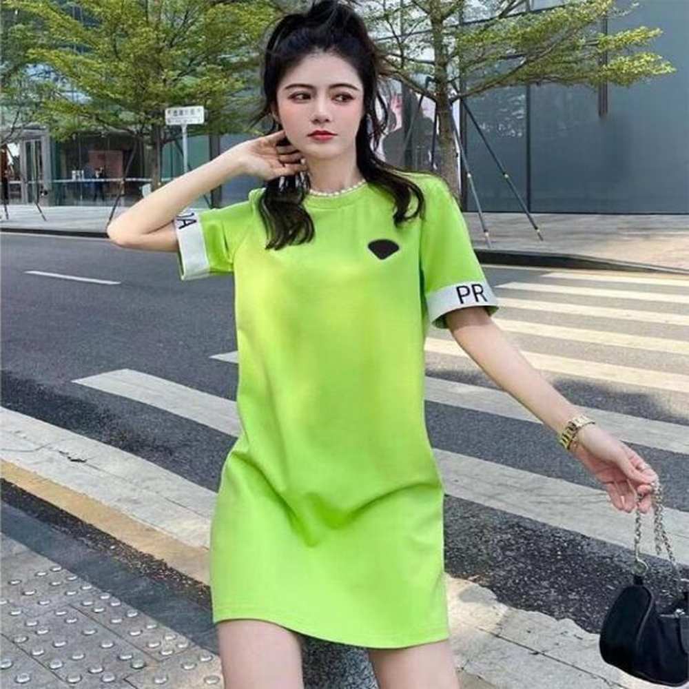 paris fashion summer womens casual dress designer highend round