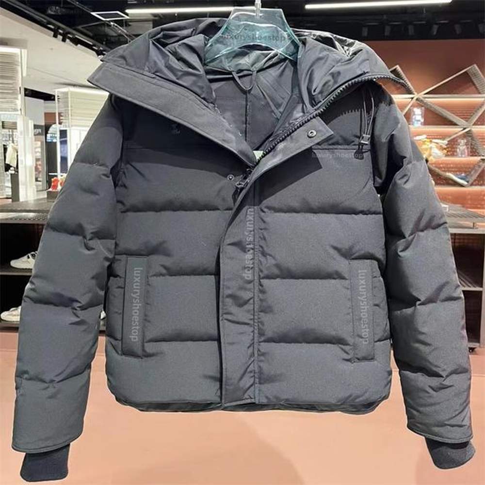 Parkas Winter Mens Classic Down Jacket Designer Fashion Puffer Jackets Canada Down Coat Woman Coat Stylish Hooded Coats Man Outerwear Fluffy