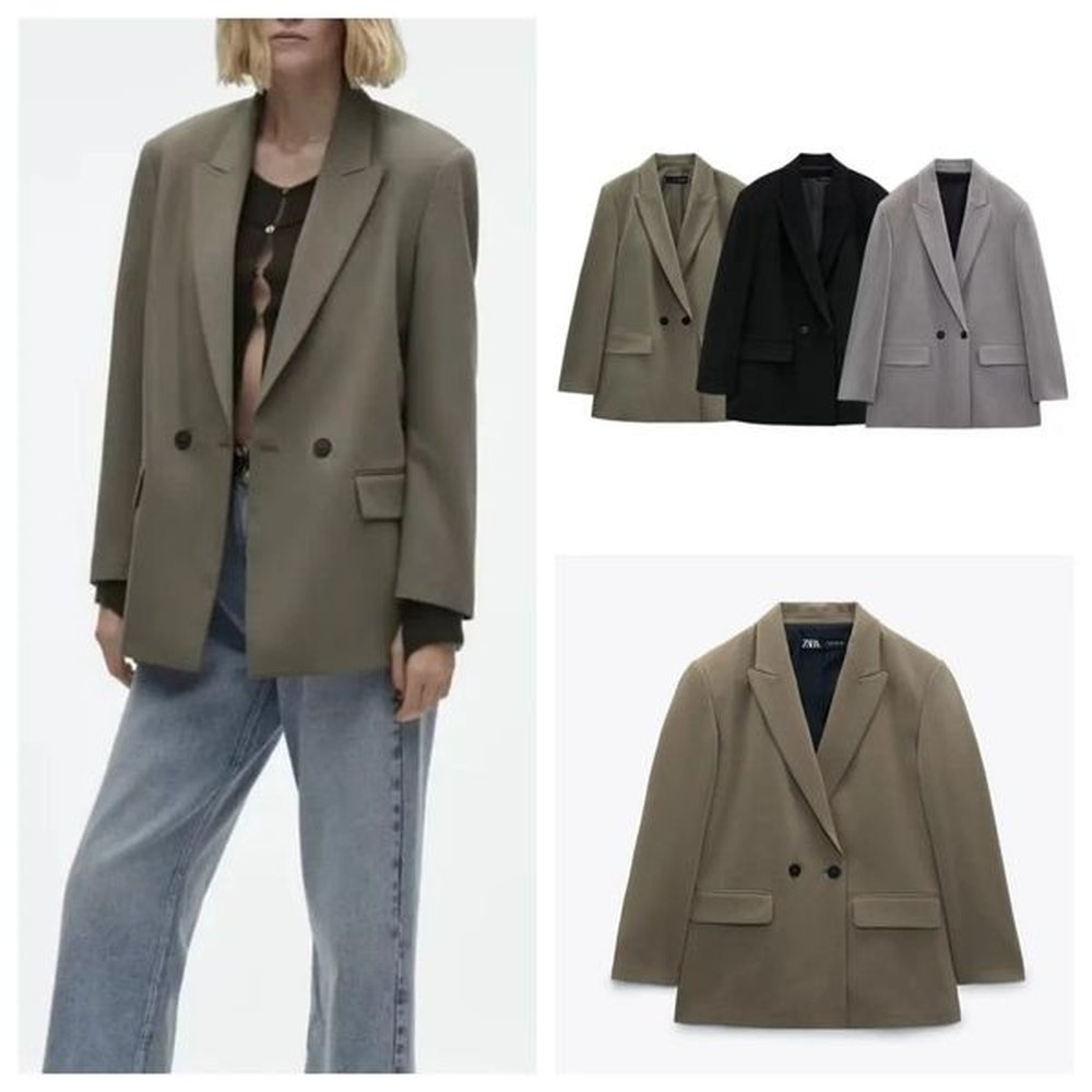 pb zaspringsummer loose leisure fashion set with collar loose double