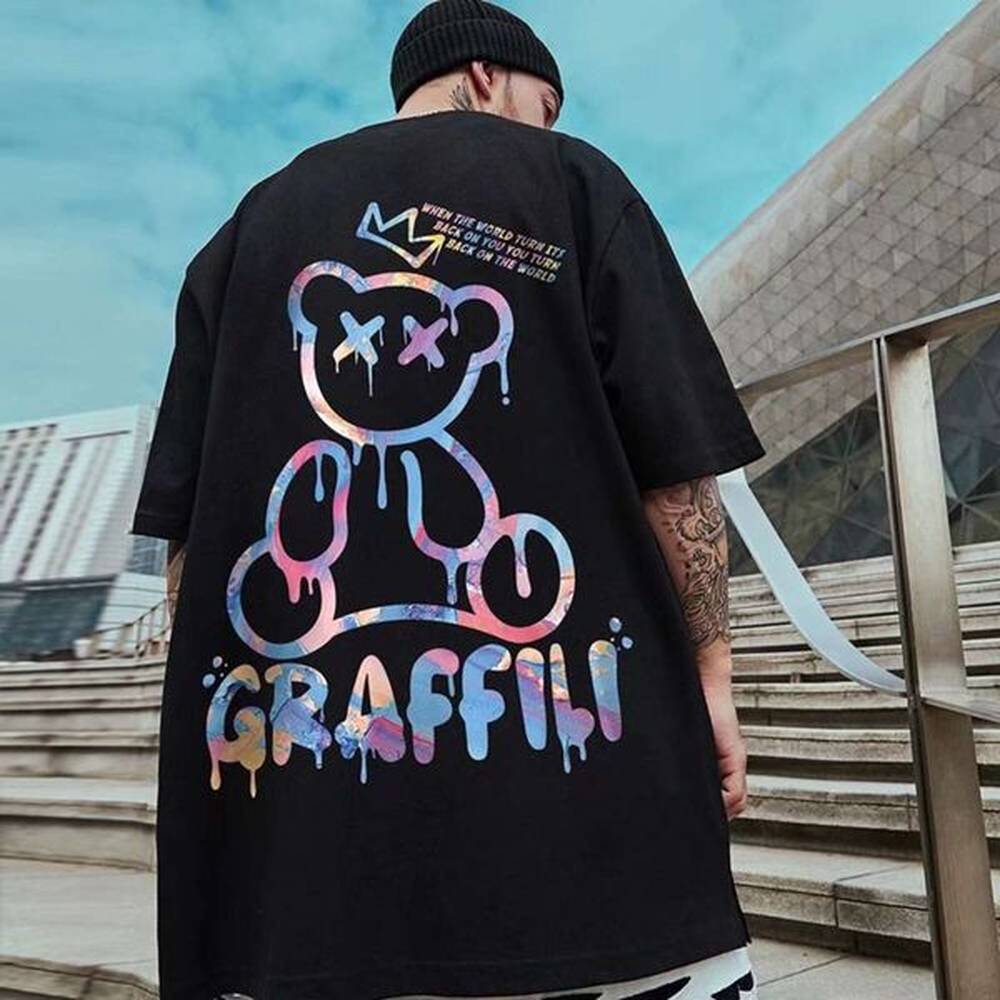 2Pcs/Set M-8XL Oversized Tshirts Korean T-shirt Loose Summer Enlarged Round Neck Casual Couple Top Short Sleeve Men's Shirt