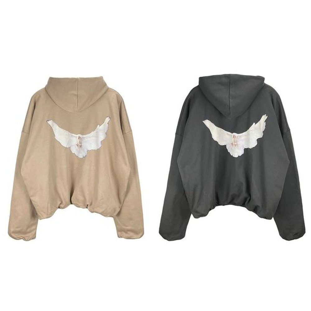Peace dove hoodie designer Hoodies Sweatshirts Pullover Cardigan Long Sweatshirts Long Sleeve Jacket Loose Cotton Coat Hoody Mens Woman Hip
