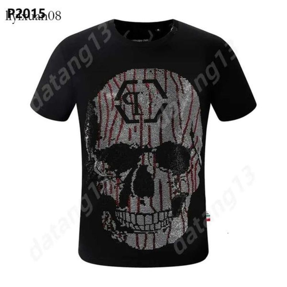 Philip Plein Mens T-Shirt Brand T-Shirt Designer T Shirt Skull Man T-Shirts Classical High Quality Hip Hop Plein Shirt Man Shirt Leisur 9903