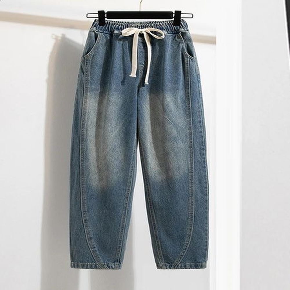 plus size pants women autumn arrivals high elastic waist