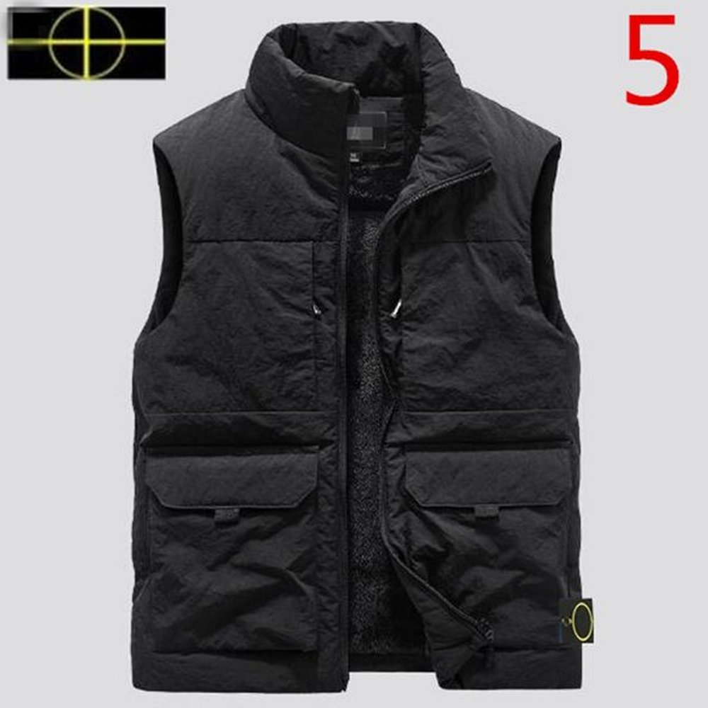 2023 plus size vest Men's jacket men's/women's one-piece suit women's stone jacket island sleeveless outdoor coat clothi