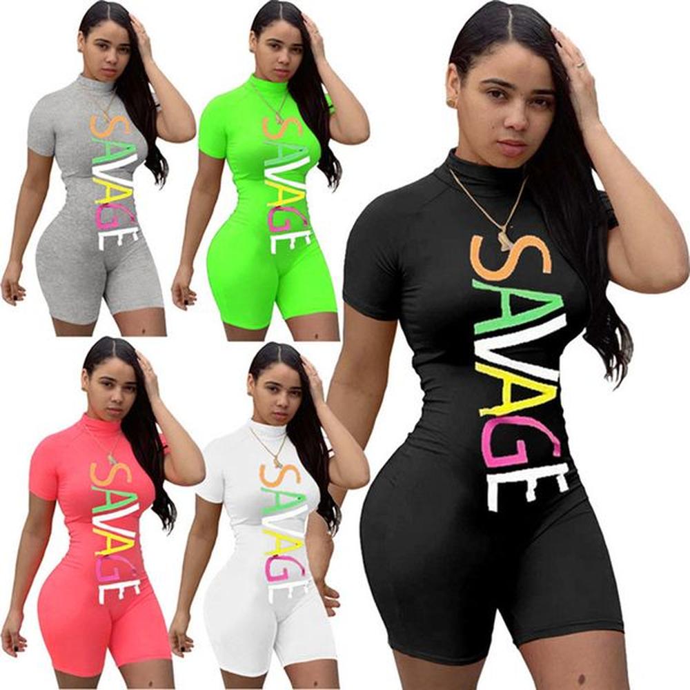 plus size x xl summer women shorts jumpsuits skinny solid