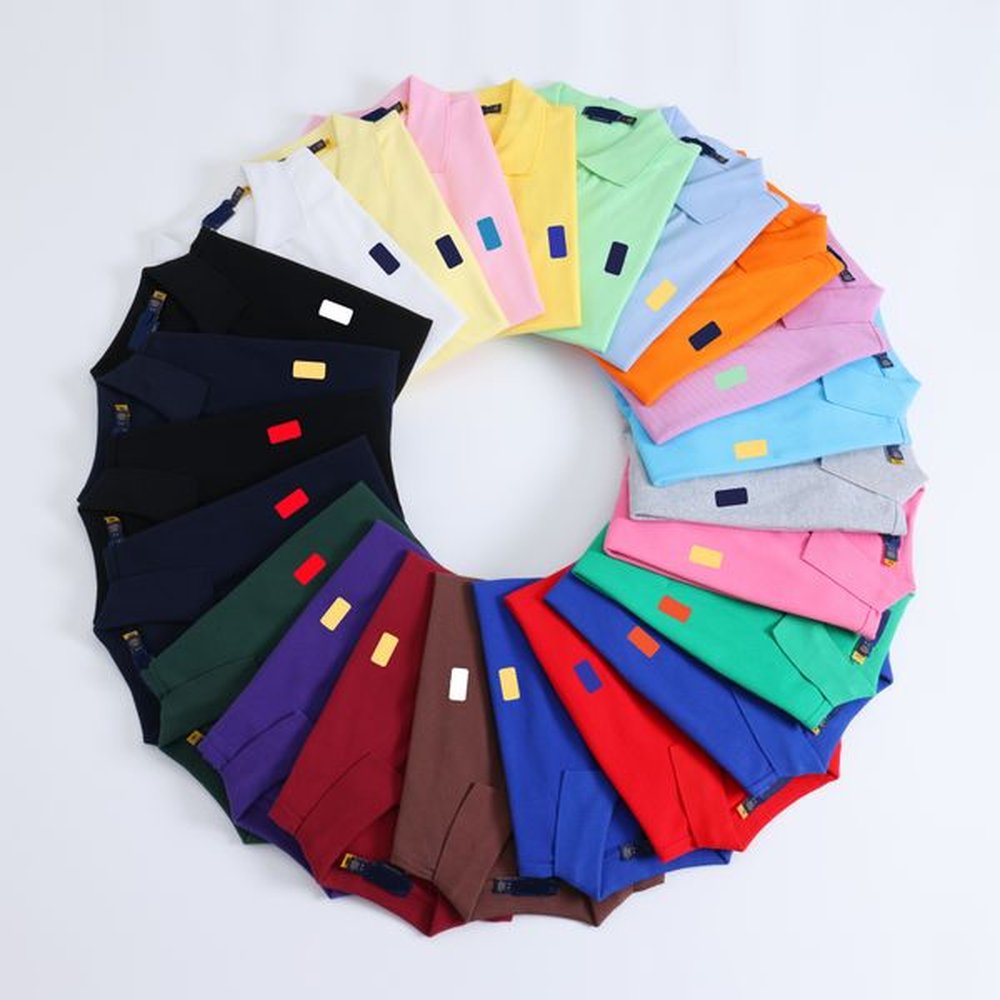 polo shirt designer shirt mens polo pullover women polos short sleeve fashion casual summer men t shirt Business standing collar cotton mens