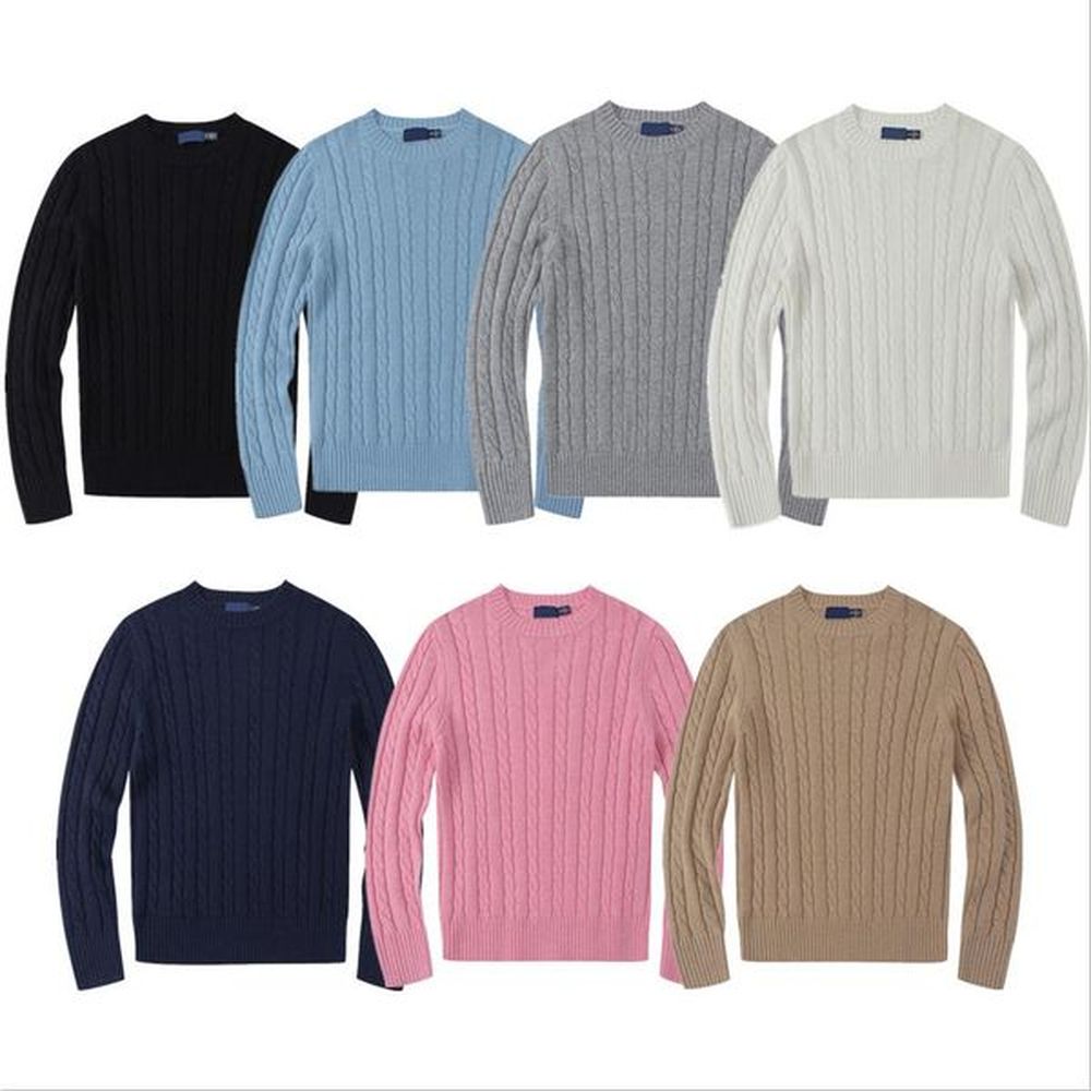 polo sweter mens sweater designer sweater long sleeve fashion clothing letter horse embroidery pullover coat jumper fine cashmere crew neck