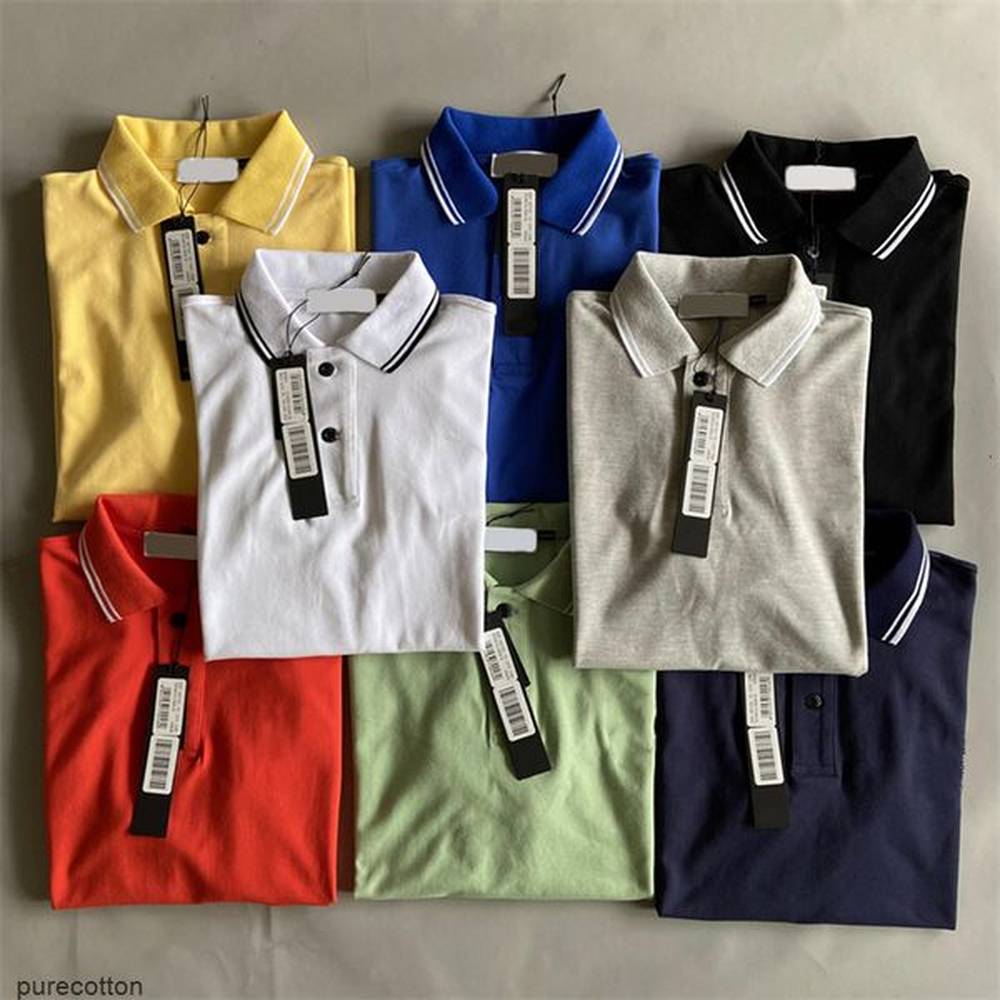 Polos brand designers shirt high quality 2SC18 polo shirts cotton material polo