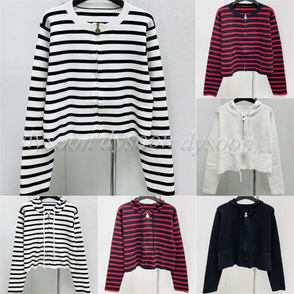 premium quality women sweat jackets size sml striped hooded zipper