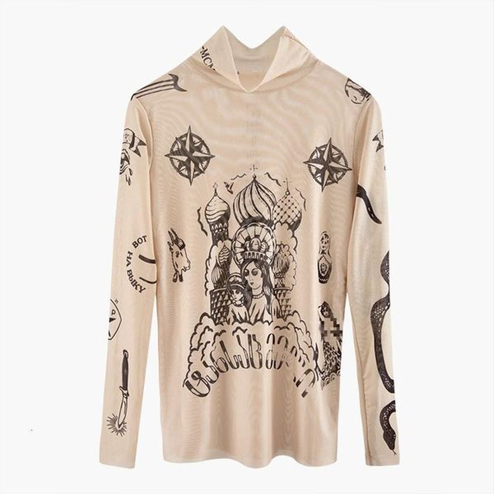 print russian new male female senior couple basal goddess tattoo