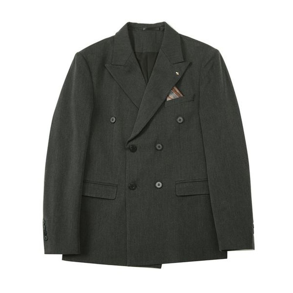 P1220Suit British style wedding groom business casual professional formal suit