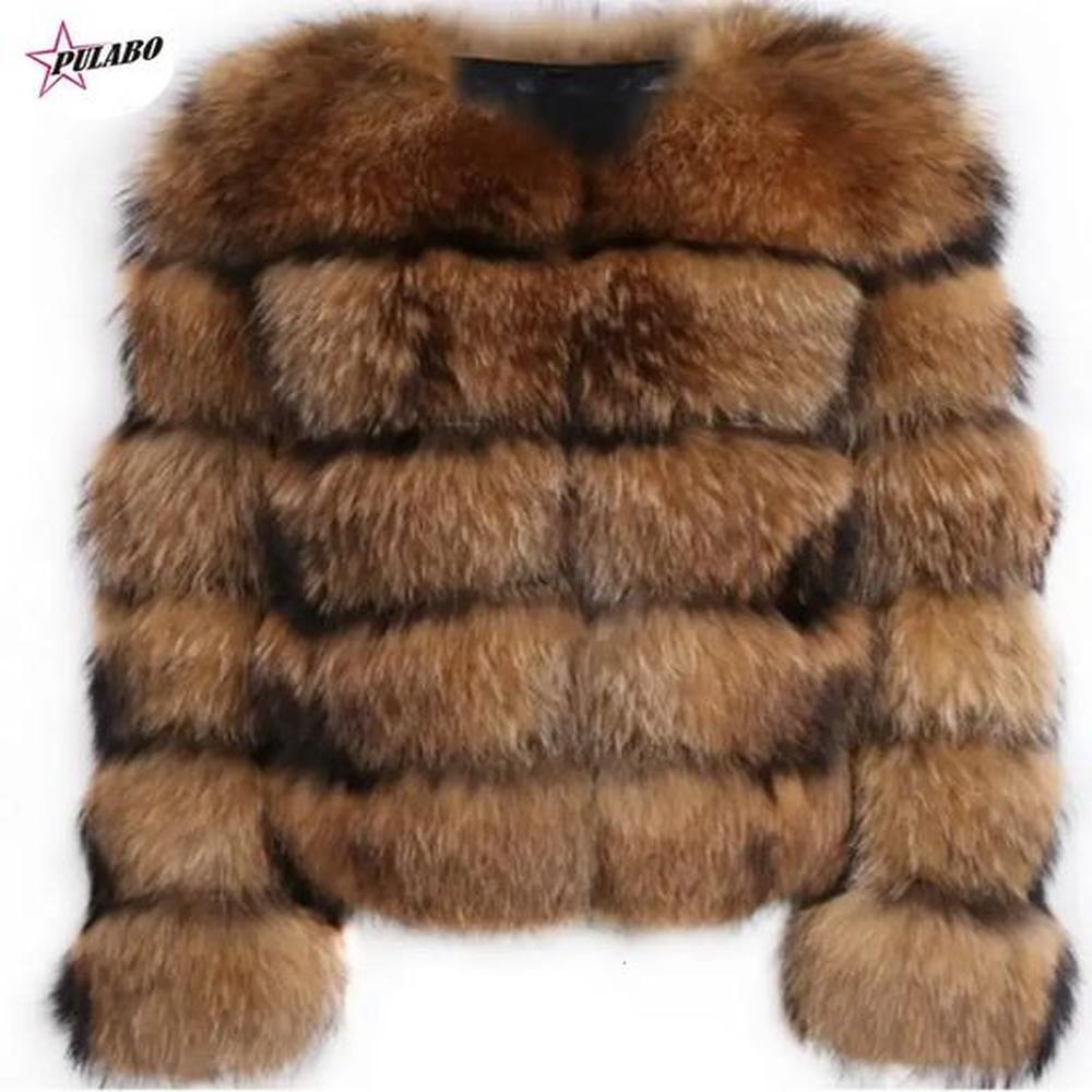 pulabo womens jacket artificial fur coat winter womens short thick